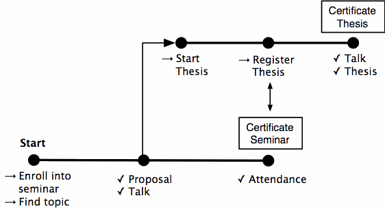 Master thesis process