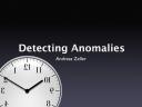 Detecting Anomalies (Chapter 11)